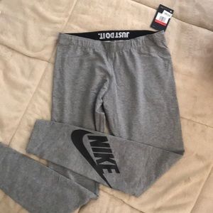 Gray Nike Leggings